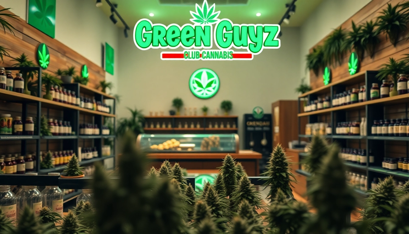 Découvrez l'intérieur de Green Guyz club cannabis madrid avec des produits bien agencés.