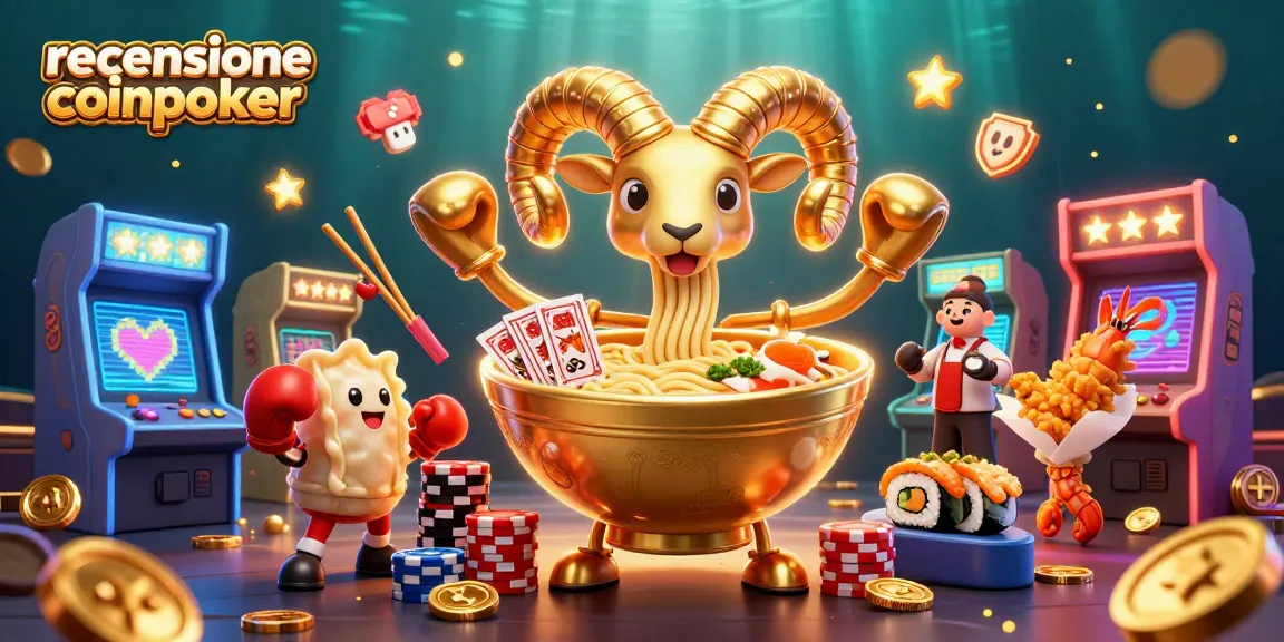 Scopri la recensione coinpoker 2026 con divertenti personaggi casinò e giochi colorati.