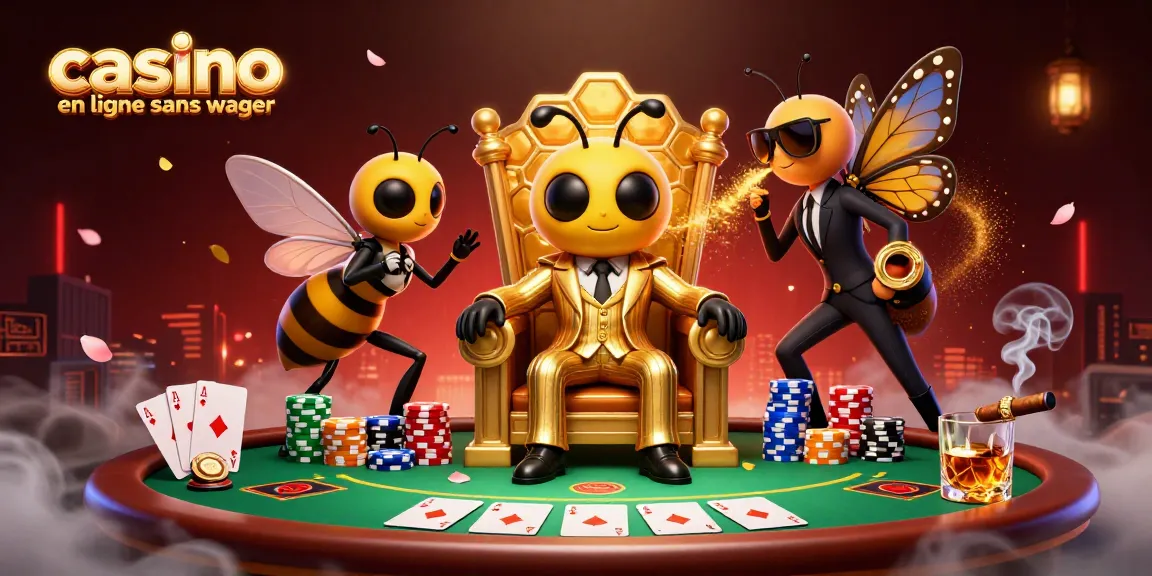 Jouer dans un casino en ligne sans wager et gagner avec des offres sans conditions.