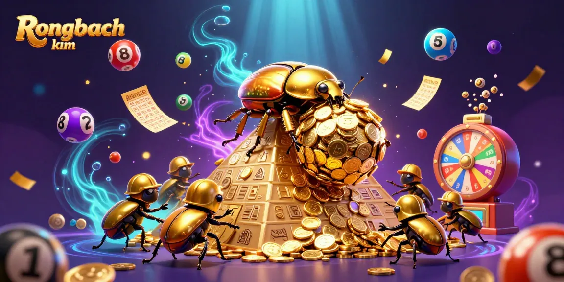Spin the lottery results with Rongbach kim, featuring vibrant colors and dynamic game elements.