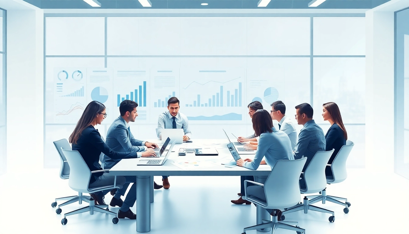 Analyze b2b competitive intelligence strategies with a focused team in a professional setting.