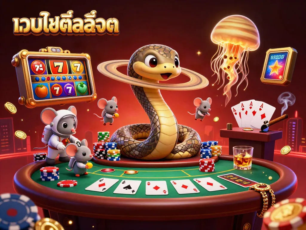 เว็บไซต์สล็อต: สแครตช์เกมกับตัวละคร 3D ที่สนุกสนานในบรรยากาศคาสิโน