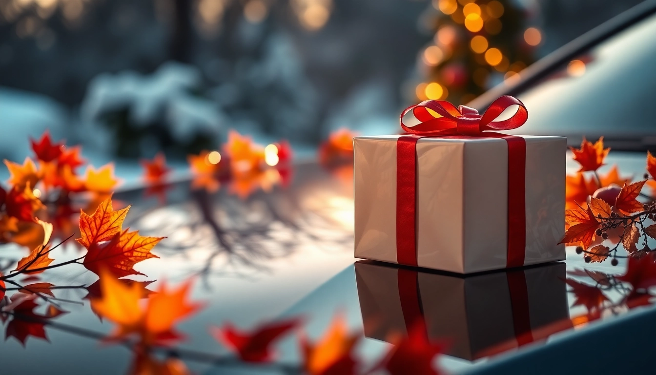 Offering a Christmas car detailing gift for a perfect holiday surprise.