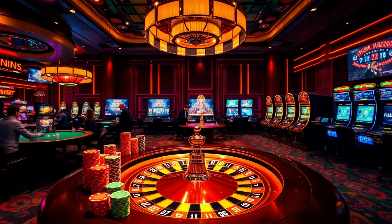 Vivez l'excitation du casino en ligne 2026 avec des jeux vibrants et une atmosphère luxueuse.