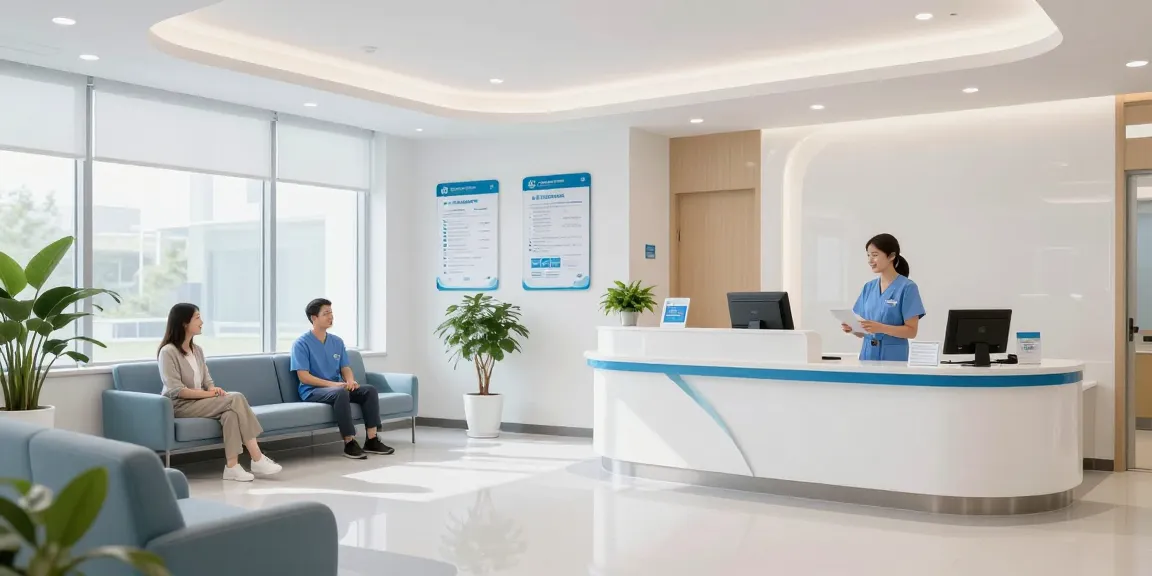 David Hoffmeister reviews of patient care services at a modern healthcare clinic, showcasing friendly professionals in a welcoming atmosphere.