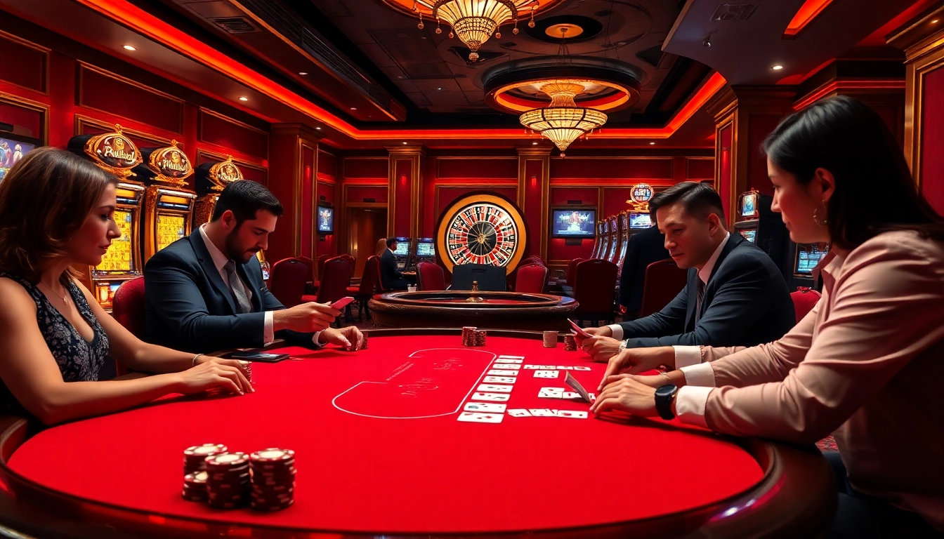 Vivez des jeux à enjeux élevés dans un casino en ligne 2026 avec une action palpitante de poker et de roulette.