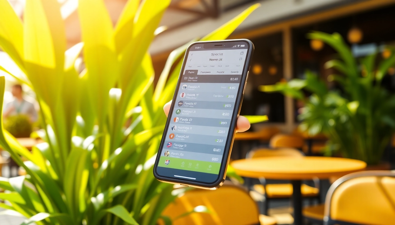 Engaging smartphone display of the best online sportsbooks India, showcasing attractive betting odds and options.