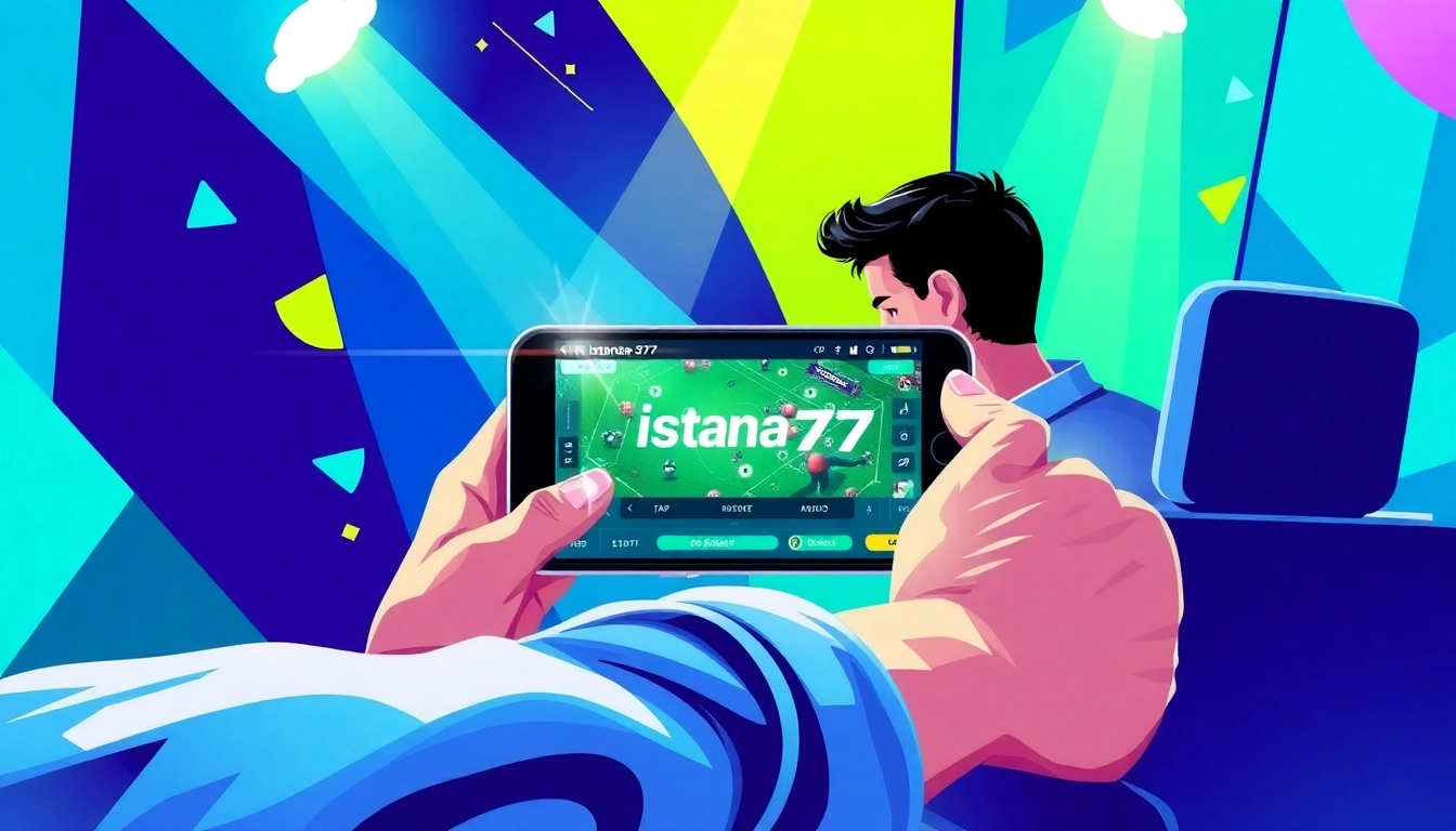 Rasakan keseruan saat bermain istana777 bet dengan antarmuka dinamis permainan di perangkat seluler.