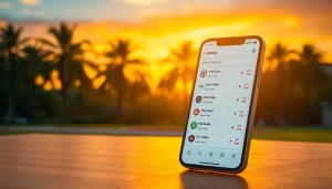 Explore sportsbooks in California through an engaging smartphone betting app interface.
