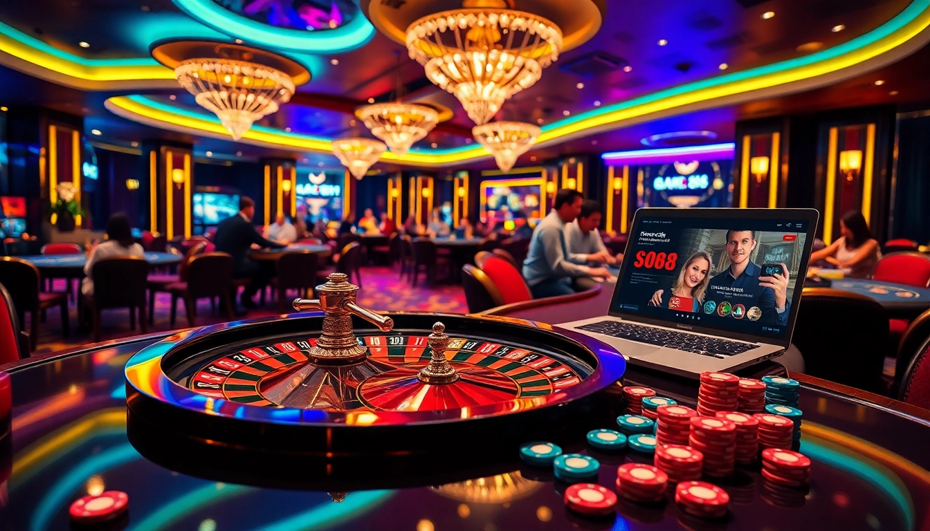Experience thrilling gameplay at trang chủ good88 with vibrant casino action and lively atmosphere.