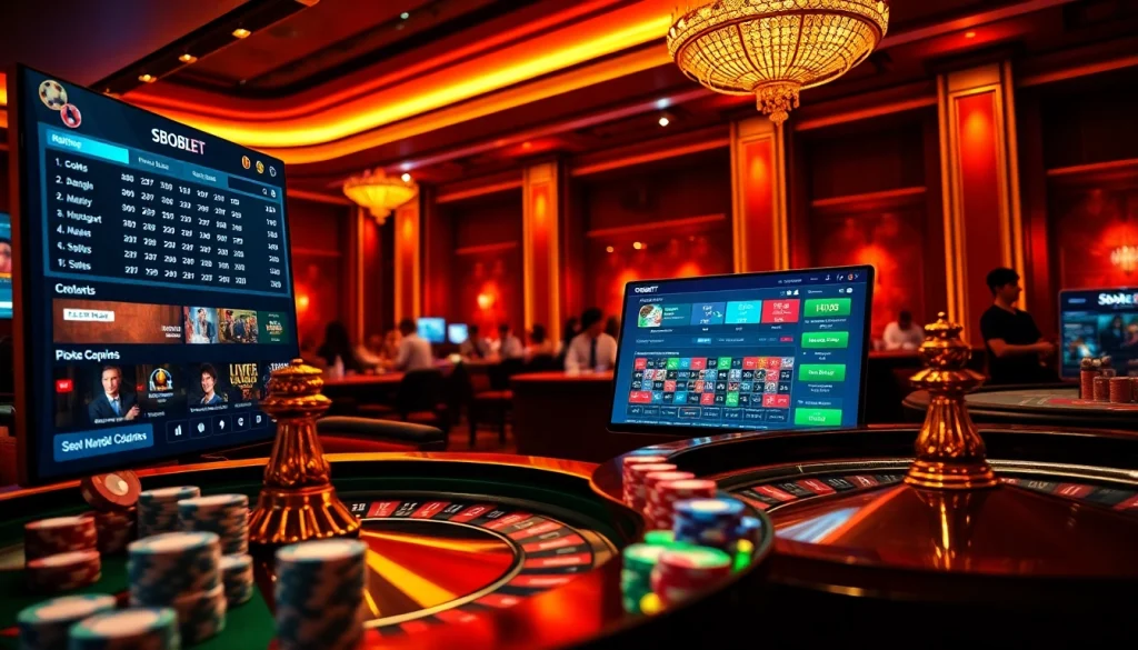 Engaging sbobet login interface inviting gamblers with vibrant odds and thrilling game options.