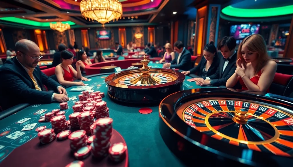 Experience the thrill of online gambling at https://soibet.vision/ with lively poker tables and engaging gaming elements.