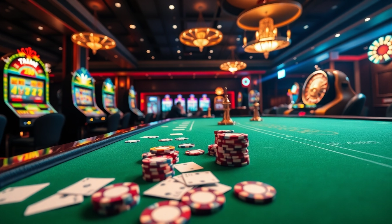 Experience the excitement of online gambling at j88an.club with vibrant casino visuals.