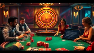 Engage in thrilling casino gameplay featuring hidden wiki 2 themes with poker chips and cards.