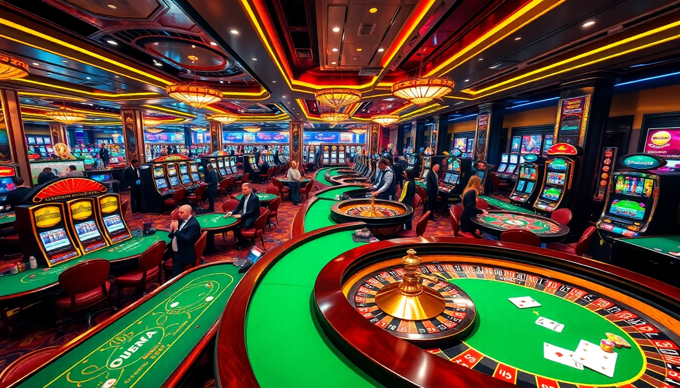 Découvrez l'excitation du casino en ligne 2026 avec des tables, des cartes et des machines à sous vibrantes.