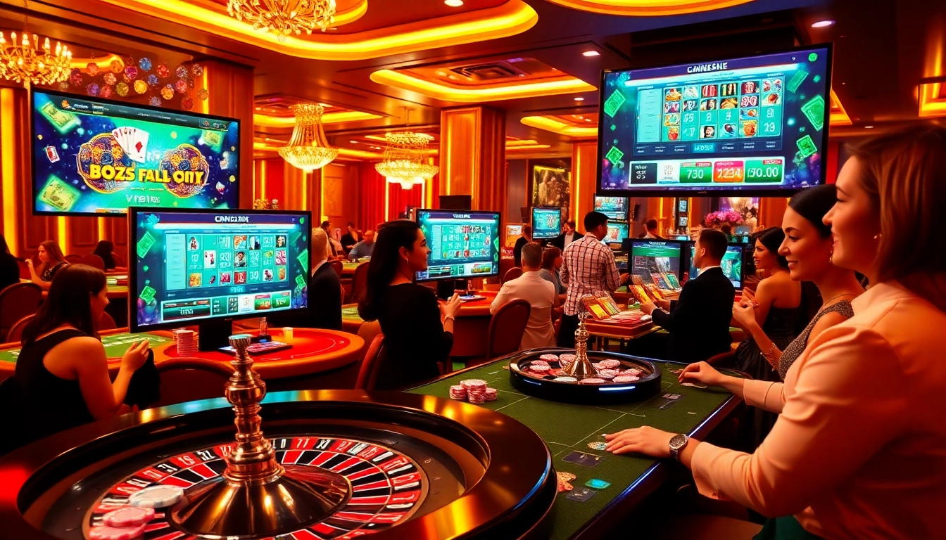 Jouabilité passionnante au casino en ligne 2026 avec des joueurs appréciant le poker et la roulette.