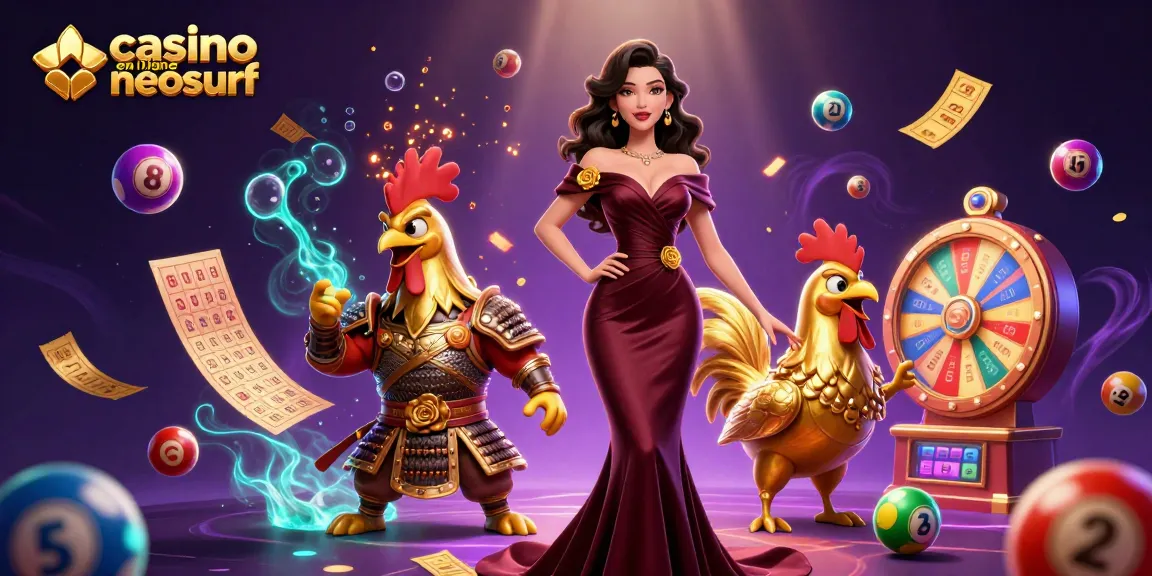 Découvrez un gameplay captivant au casino en ligne neosurf avec des personnages 3D vibrants et des éléments de casino dynamiques.