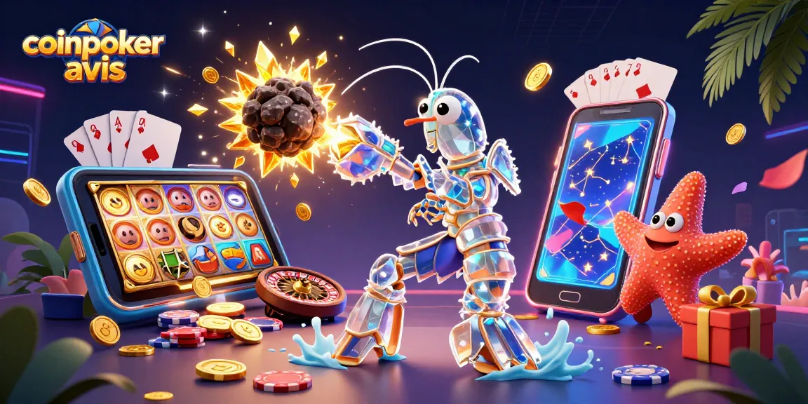 CoinPoker avis : rejouez avec excellence sur une plateforme de casino vibrant et dynamique